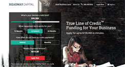 Desktop Screenshot of headwaycapital.com